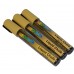 1/4" Chisel Tip Earth Tone Liquid Chalk Marker - Pale Yellow 3 Pack
